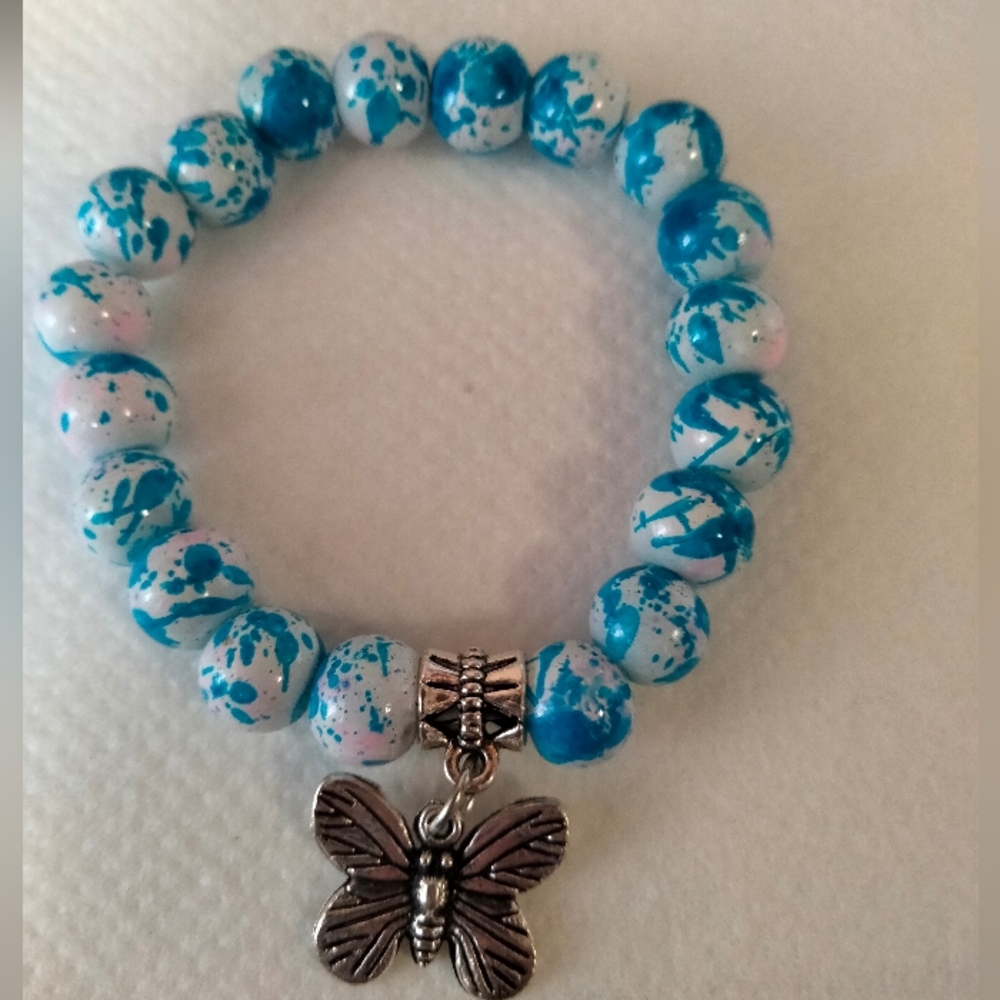 Little Girls Butterfly Bracelet